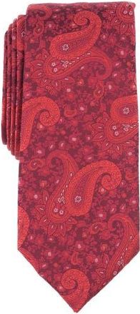 The Savile Row Company Derek Paisley Tie in Red at Nordstrom Rack