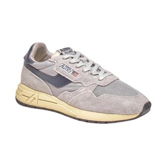 Autry Reelwind Low - Heren - Sneakers - Grijs - 45 EU - Leer - Schoenen