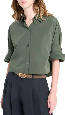 TWP Narrow Leather Belt in Mink at Nordstrom, Size 75