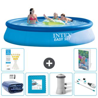 Intex Piscina Easy Set Redonda - 396x84 Cm - 7-piezas S145