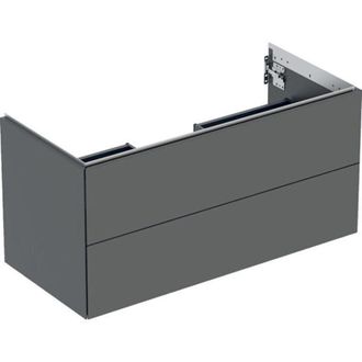 Keramag Geberit One Mueble Bajo Lavabo, 2 Cajones, 103.6x50.4x47cm