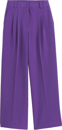 La Redoute Collections Wijde broek met plooien