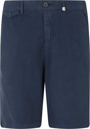 Myths Pantalone Corto Cotone - Heren - Korte Broeken - Blauw - XL - Katoen - Korte Broeken
