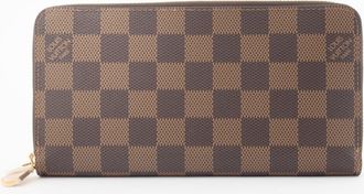 Louis Vuitton Damier Rose Ballerine Damier Canvas Long Wallet (Bi-Fold) (Pre-Owned)