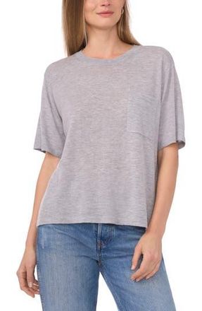 Halogen Pocket T-Shirt in Light Heather Grey at Nordstrom Rack, Size Medium