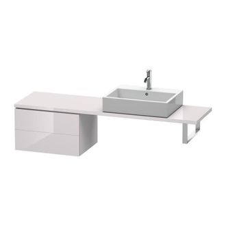 Duravit Armario Consola Bajo L-cube 620x477x400mm Blanco Lila Brillante