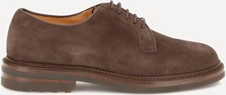 Brunello Cucinelli Suede Lace-Up Shoes Male 41