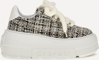 Casadei Sneakers Nexus in tessuto boucl&eacute; Woman 37.5