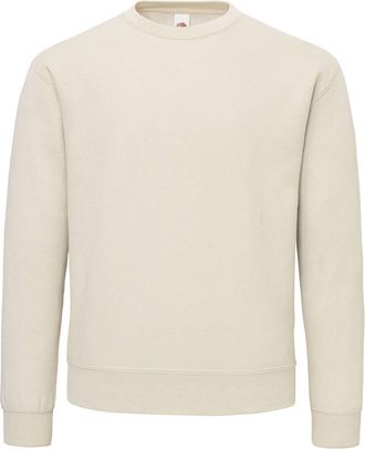 Fruit Of The Loom Fruit of the Loom Superkatoenen uniseks sweater voor volwassenen (Woestijnzand)