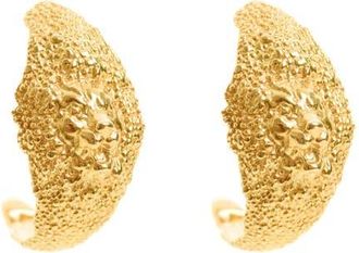 Freya Rose Lion Hoops in Gold at Nordstrom