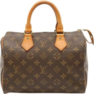 Louis Vuitton Pre-owned Vintage Monogram Handbag - Dames - Vintage Handtas - Bruin - ONE Size - Vintage