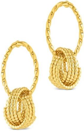 Sterling Forever Jane Braided Dangle Earrings in Gold at Nordstrom Rack