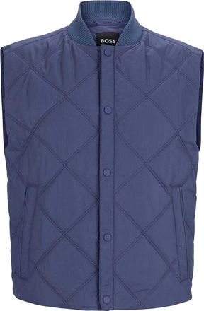 HUGO BOSS Heren P-Canopus Waterafstotend Gilet (Marine)