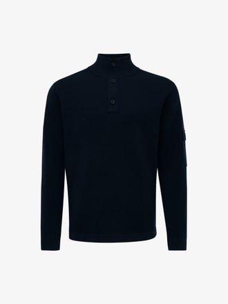 Genti Turtle Button | Donkerblauw