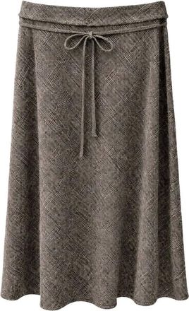 Frank Walder Frank Walder - W61Rock Rok - Dames - Rokken - Bruin - Maat: 5XL Leer