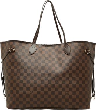 Louis Vuitton Damier Brown Pvc Leather Shoulder Bag Tote Bag (Pre-Owned)