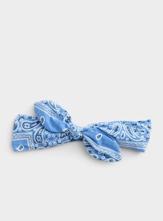 Simons Womens Paisley bow headband