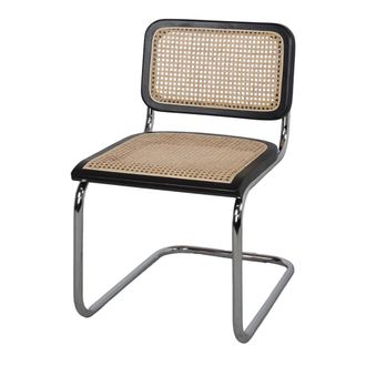 MisterWils Silla De Rejilla - Negro - 80x47x67