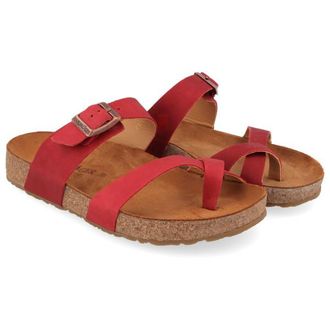 Haflinger Juno Sandalen f&uuml;r Damen | braun/rot