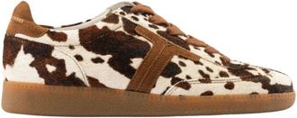 Maison Toufet Schoenen, Dames, Bruin, 38 EU, Leer, Solveig Sneakers