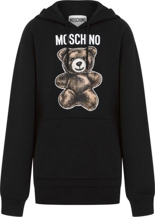 Moschino Felpa con stampa - Nero