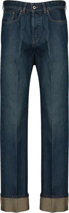 Miu Miu Straight Jeans, female, Blue, Size: W27 Straight Jeans