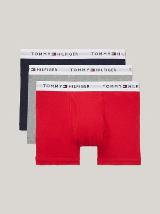 Tommy Hilfiger Mens Cotton Classics Trunk 3-Pack - Multi - XL
