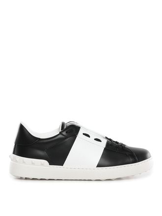 Valentino Garavani Open-Toe Calfskin Sneaker