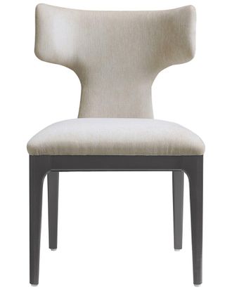 Manhattan Comfort Set Of 2 Eloria Wood Chenille Side Chairs