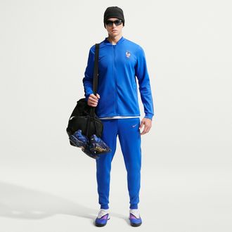 Nike FFF Strike Nike Mens Dri-FIT Soccer Knit Tracksuit in Blue | IB4614-480