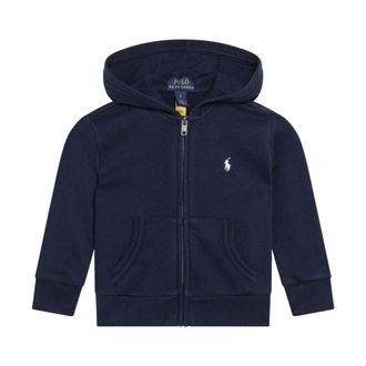 Polo Ralph Lauren Long Sleeve Sweatshirt - male - Polo Ralph Lauren - Kids Sweatshirts - Blue - S - Kids