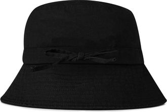 Parajumpers Mens Printed Logo Bucket Hat Black Accessories > Beanies &