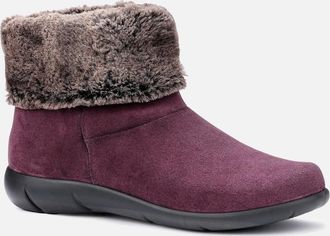 Hotter Womens Romance II Womens Ankle Boots - Red - Size: 5.5