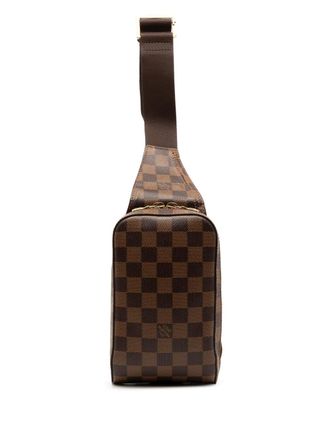 Louis Vuitton 2005 Damier Ebene Geronimos crossbody bag - Brown