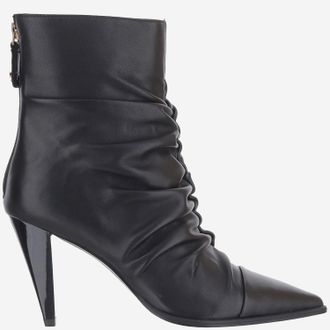 Pinko Stivaletti Pinko In Pelle Goffrata Taglia 37 It