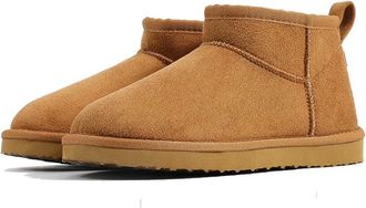 Generic NYSBH Winter Short Plush Snow Boots Cotton Shoes Anti-suede Women Boots Casual Flat Nonslip Cotton Boots Mini Fur Boots