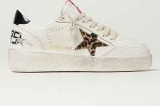 Golden Goose Sneakers Ballstar 2 Golden Goose in pelle used e cavallino animalier