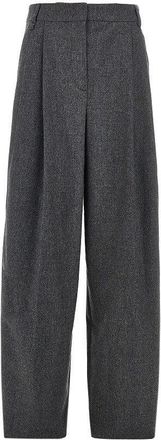 Emporio Armani Flannel pants with darts Woman 38