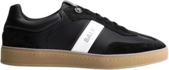 BALR. London Classic Sneaker - Heren - Sneakers - Zwart - 45 EU - Leer - Schoenen