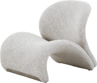 Moloo Sillón de salón en tela color arena