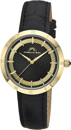 Porsamo Bleu Monroe Black Dial Ladies Watch 1491DMOL