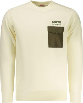 Rifle Bianco Katoenen Heren Sweatshirt