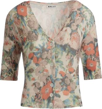 Bally cashmere cardigan - women - Cashmere - 40 - Neutrals