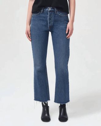 A Gold E Relaxed Boot Mid Rise Jean In Sphere