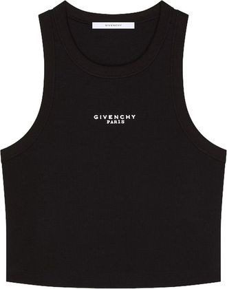 Givenchy Cropped Tank Top Clothing