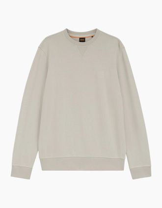 HUGO BOSS Mens Boss New WeStart Crew Sweat - Grey - Size: 40