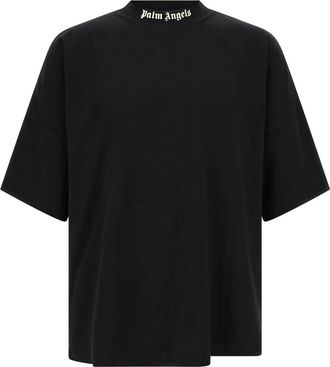 Palm Angels T-shirts - Heren - T-shirts - Zwart - XL - Katoen - Tops