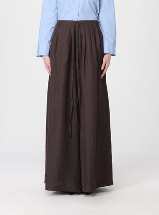 Liviana Conti Pantaloni Loren wide. leg Liviana Conti in misto lino