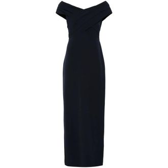 Ralph Lauren Dames, Jurken, Blauw, Maat: L