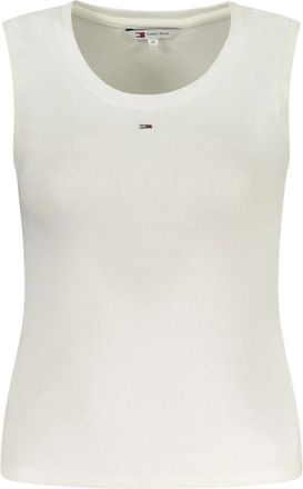 Tommy Hilfiger Canotta in cotone - - Tops - Donna - Bianco - L